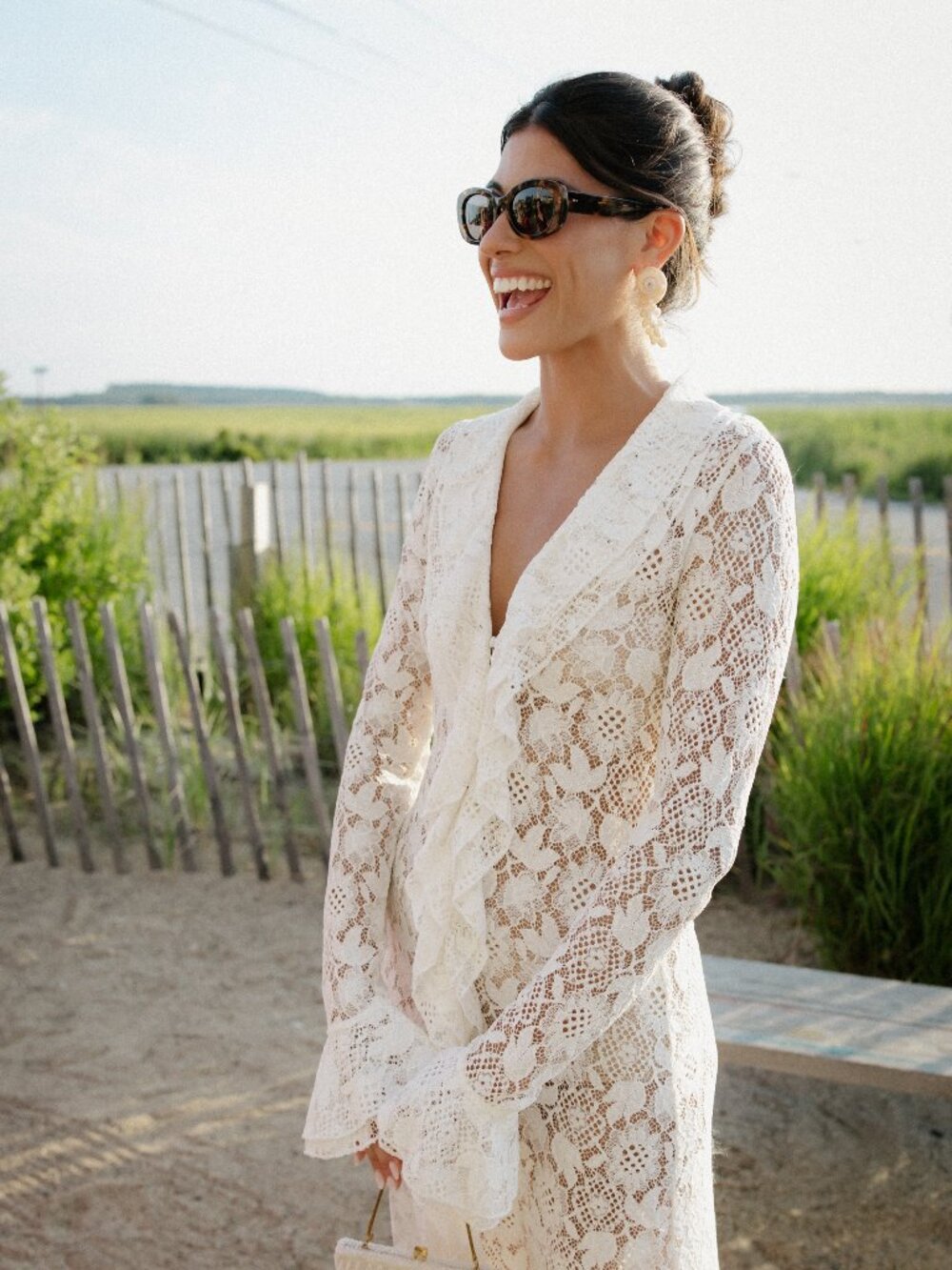 Arakii Lace Frill Dress - Picture 2 of 5